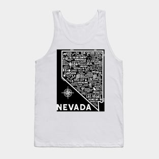 Nevada Map Tank Top